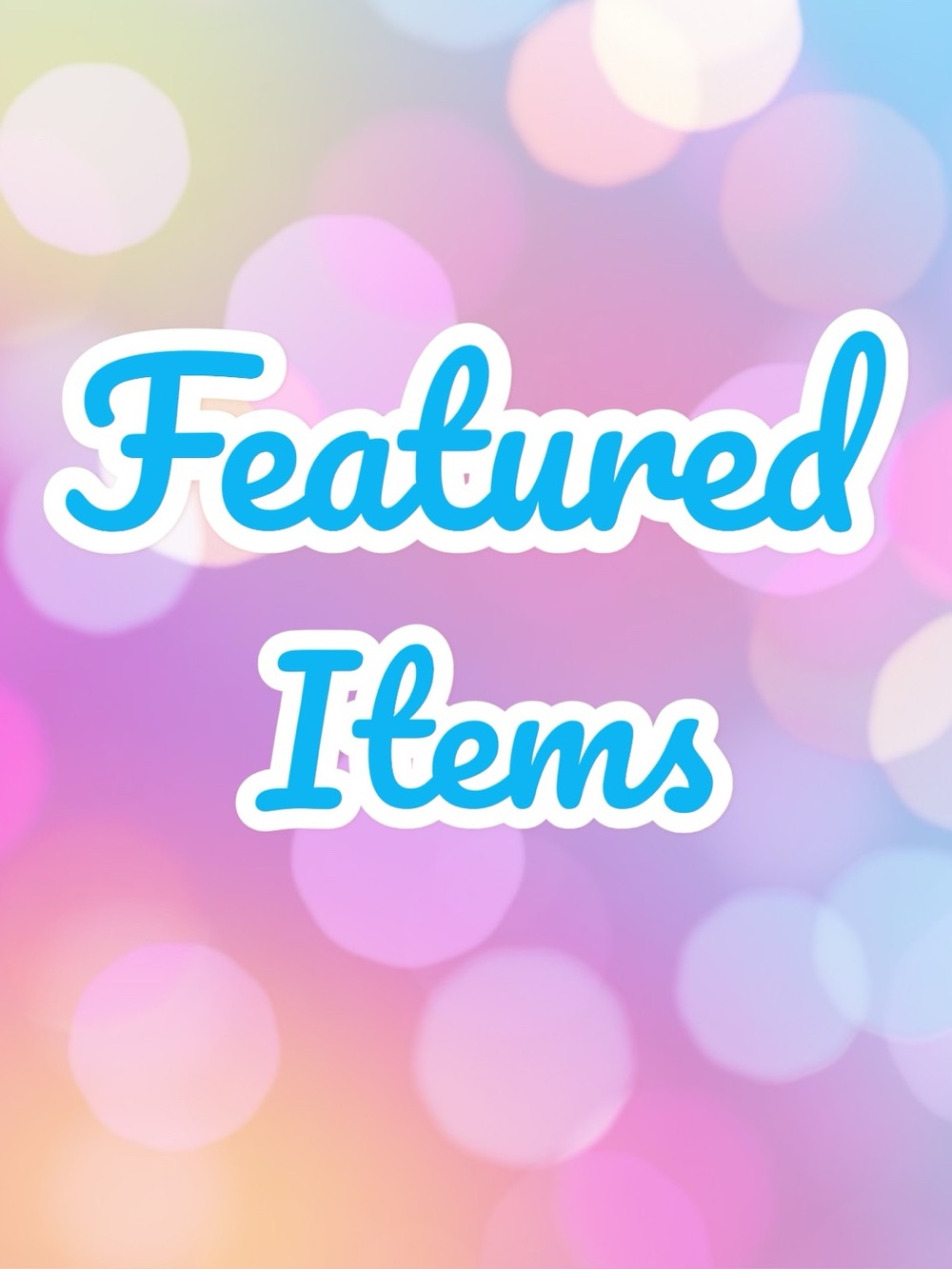 Featured Items